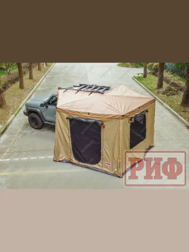 Стенки к автомобильной веерной маркизе (тамбур) РИФ 2х2 м (левые)  rifanf062020601w