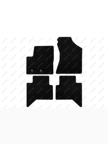 Коврики в салон Klever Econom CHANGAN Hunter Plus 2023-, пикап, 4шт (текстиль)  Чанган Хантер Плюс Klever klever0109200601200k