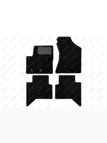 Коврики в салон Klever Standard CHANGAN Hunter Plus 2023-, пикап, 4шт (текстиль)  Чанган Хантер Плюс Klever klever0209200601210kh