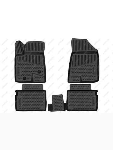 Коврики 3D в салон Element (черные) Changan UNI-L 1 (2024-2025)