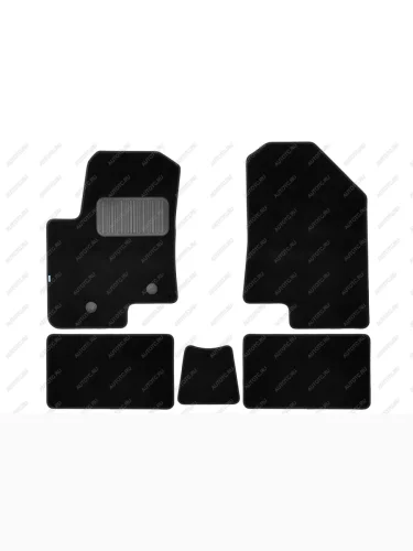 Коврики в салон Klever Premium CHANGAN CS35Plus 2021-, кросс., 5 шт (текстиль)  Чанган СиЭс 35 плюс Klever klever0309200722110kh