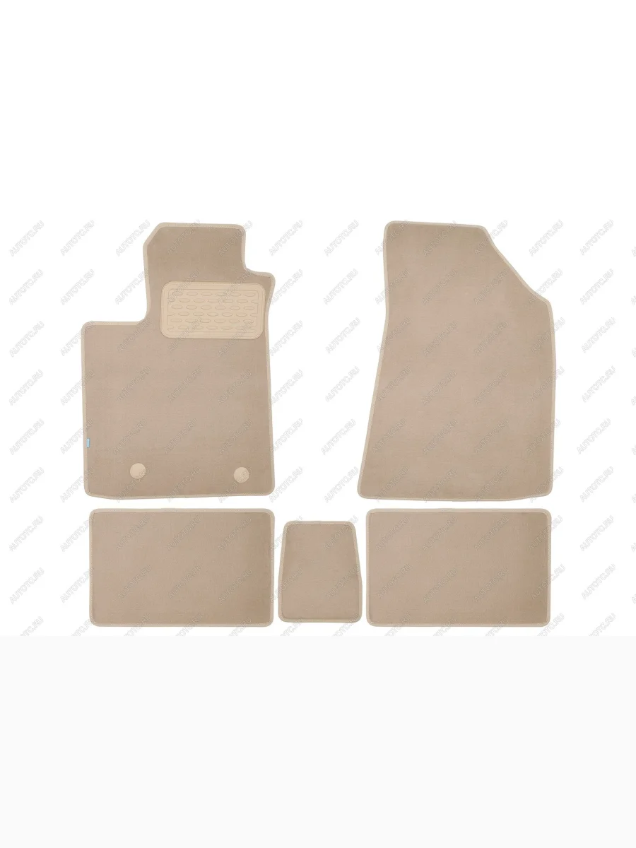 Коврики в салон Klever Premium CHANGAN Lamore 2023-н.в.  Uni-L 2024-н.в., седан, 5 шт (текстиль, бежевые)  Чанган Ламор, ЮНИ-Л Klever klever0409200822112kh  в Самаре Самарской области
