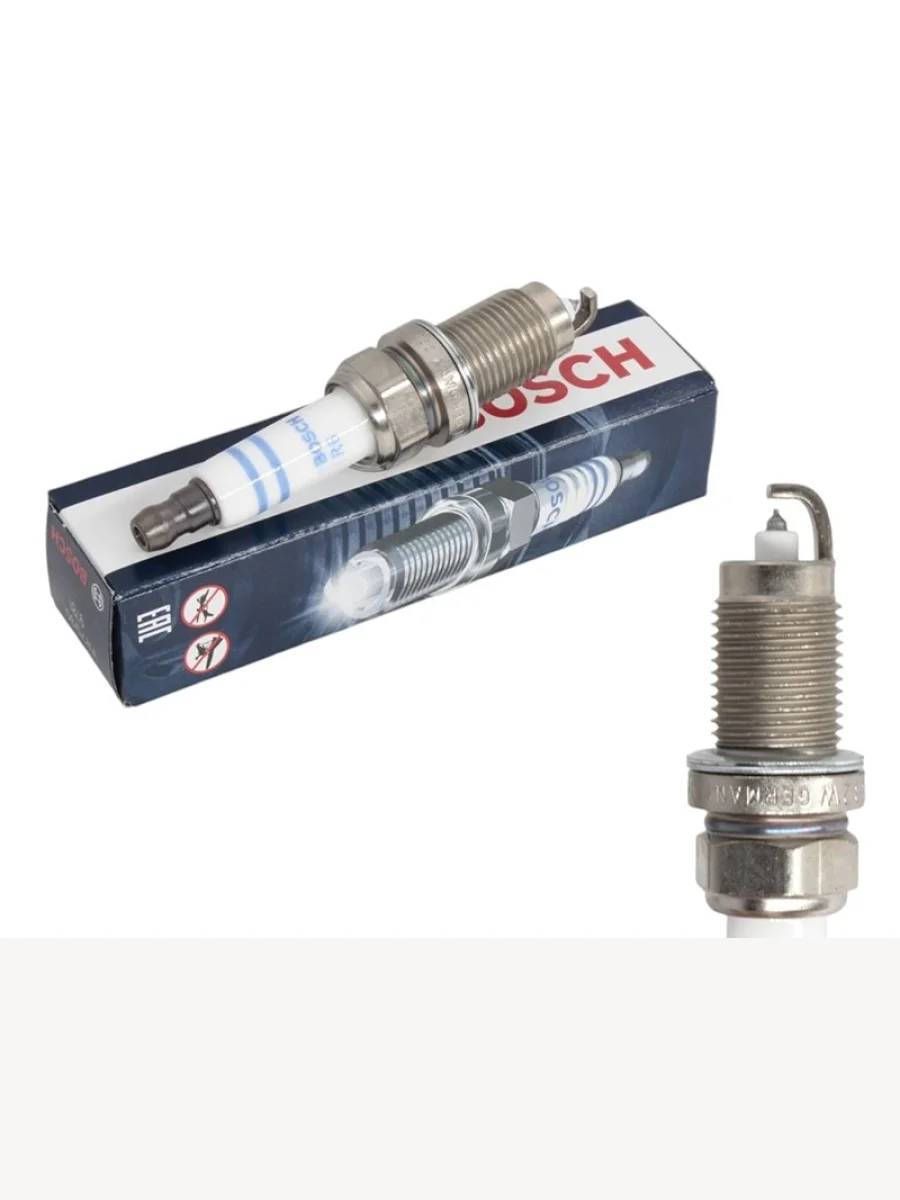 Свеча зажигания AUDI A3A4A6RENAULT LOGANDUSTER 04-SKODA OCTAVIA 04-RAPID 12-VW GOLFJETTA 05- BOSCH 0242235775  в Керчи Республика Крым