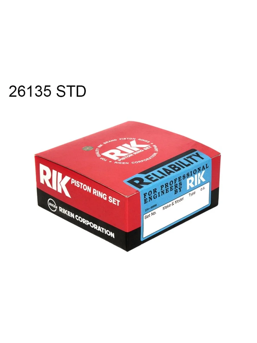 Кольца поршневые (комплект) STD SUZUKI GRAND VITARAESCUDO H25A -05 RIKEN 26135 STD  в Самаре Самарской области
