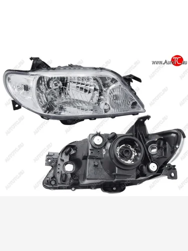 Фара MAZDA FAMILIA323 02-04 RH (Евросвет) DEPO 216-1144R-LD-E