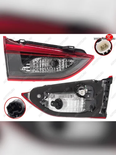 Фонарь в крышку багажника MAZDA 6ATENZA 15-17 LH LED 4D TYC 17-5600-00-1N