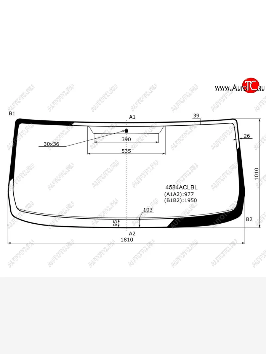 Стекло лобовое FUYAO УРАЛ NEXT рестайлинг (2015-2025) (зеленое)  в Керчи Республика Крым
