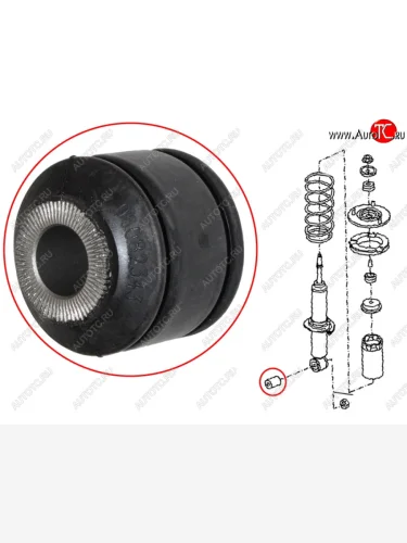 Сайлентблок Nissan Pathfinder 04-14  Frontier 04-21  Navara 04-15 NISSAN 56219-5X00A