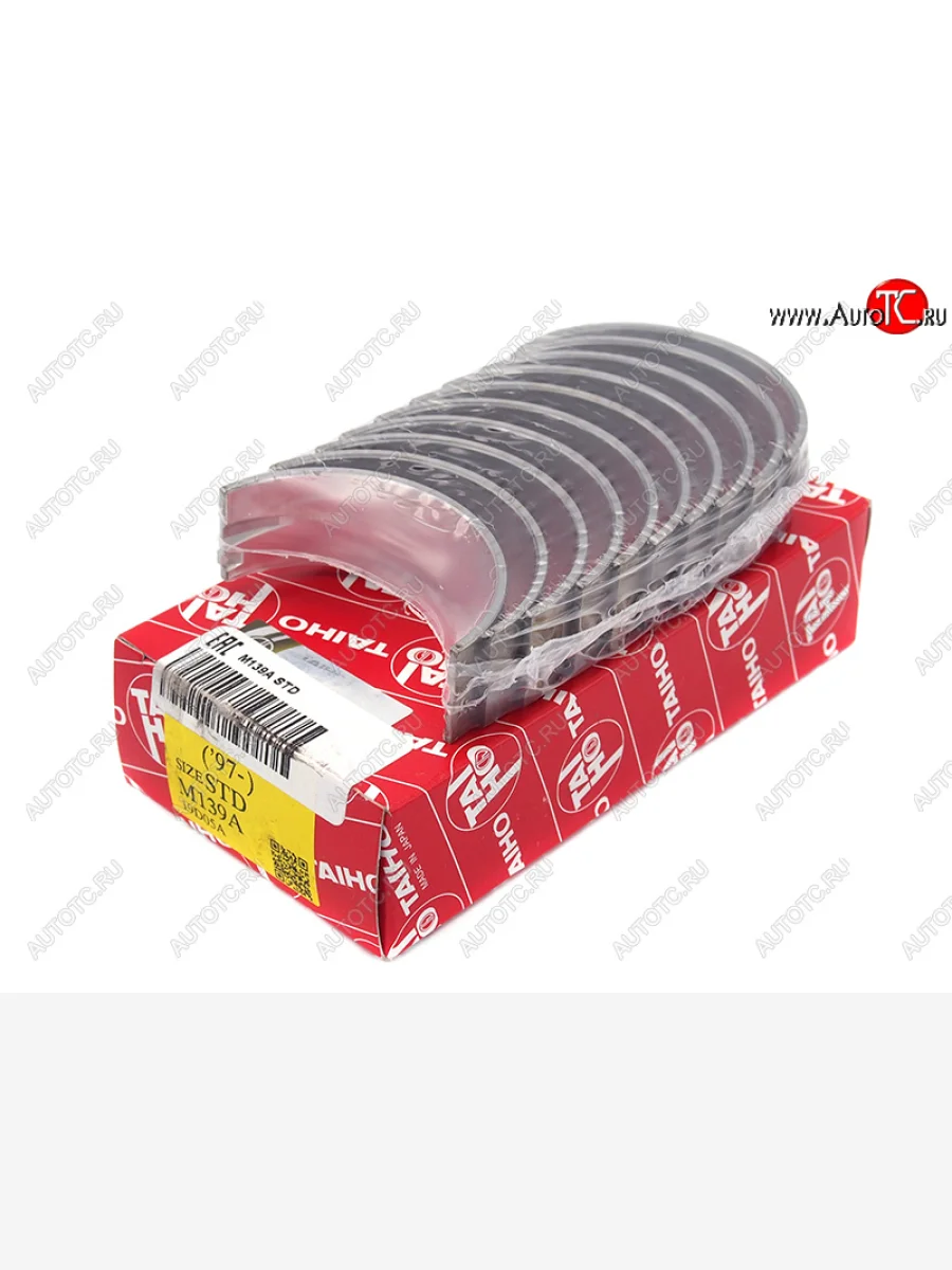 Вкладыши коренные к-т STD MITSUBISHI LANCERRVRCHARIOT 4G63 97- (без полуколец) TAIHO M139A STD  в Воронеже Воронежской области