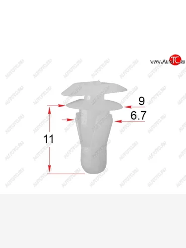 Клипса крепёжная HYUNDAIKIA (1шт.) SAT ST-12-0015