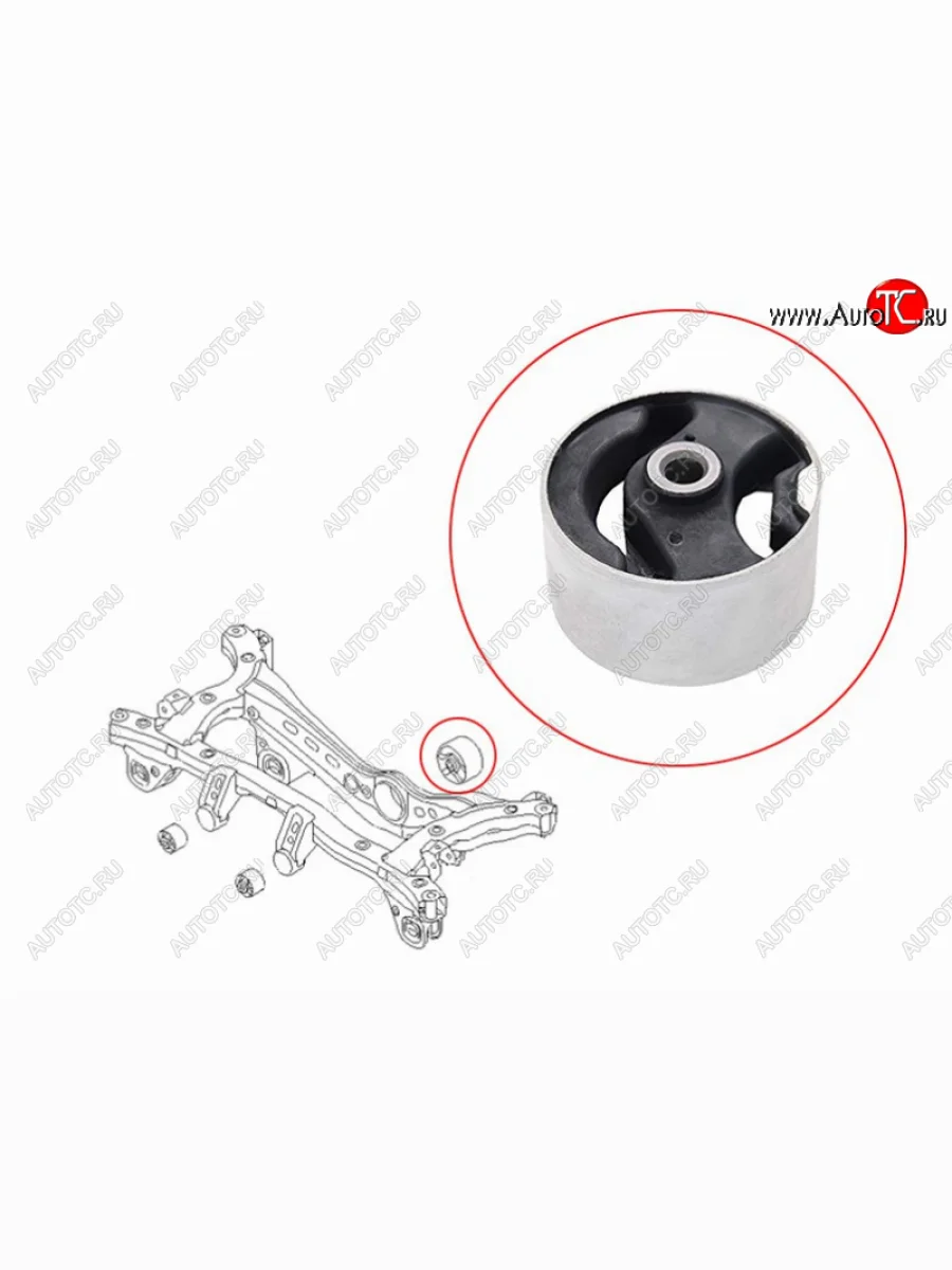 Сайлентблок Hyundai ix35 09-15  Santa Fe 05-12  Tucson 09-15  Kia Sorento 09-21  Sportage 10-16 SAT ST-21772-2S000  в Керчи Республика Крым