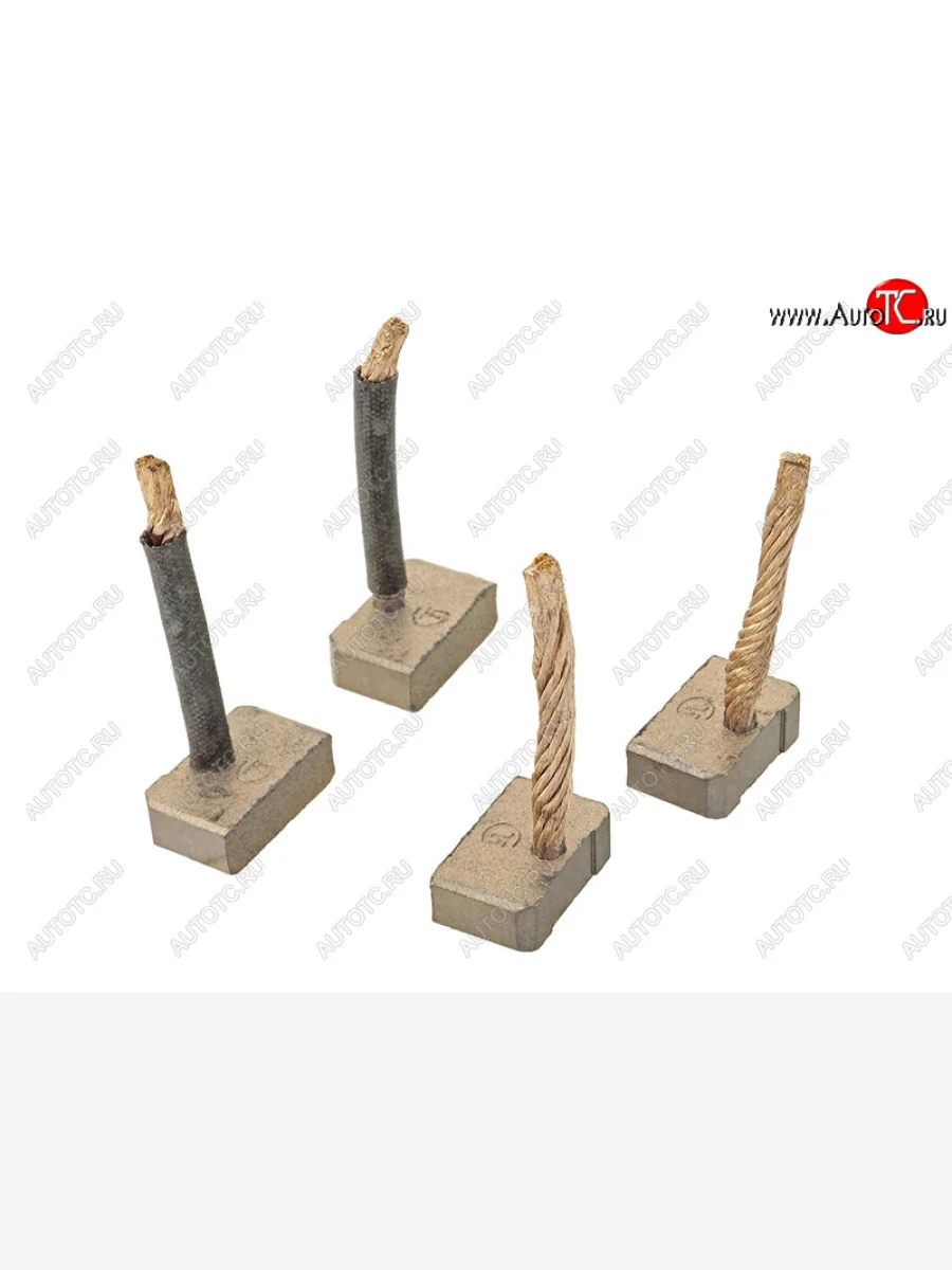 Щетка генераторастартера 4 шт. TOYOTA CROWN LS120 83-87DYNA 100 84-95HI-ACE IV 2.4TD 95-01 2L SAT ST-28140-54070B  в Керчи Республика Крым