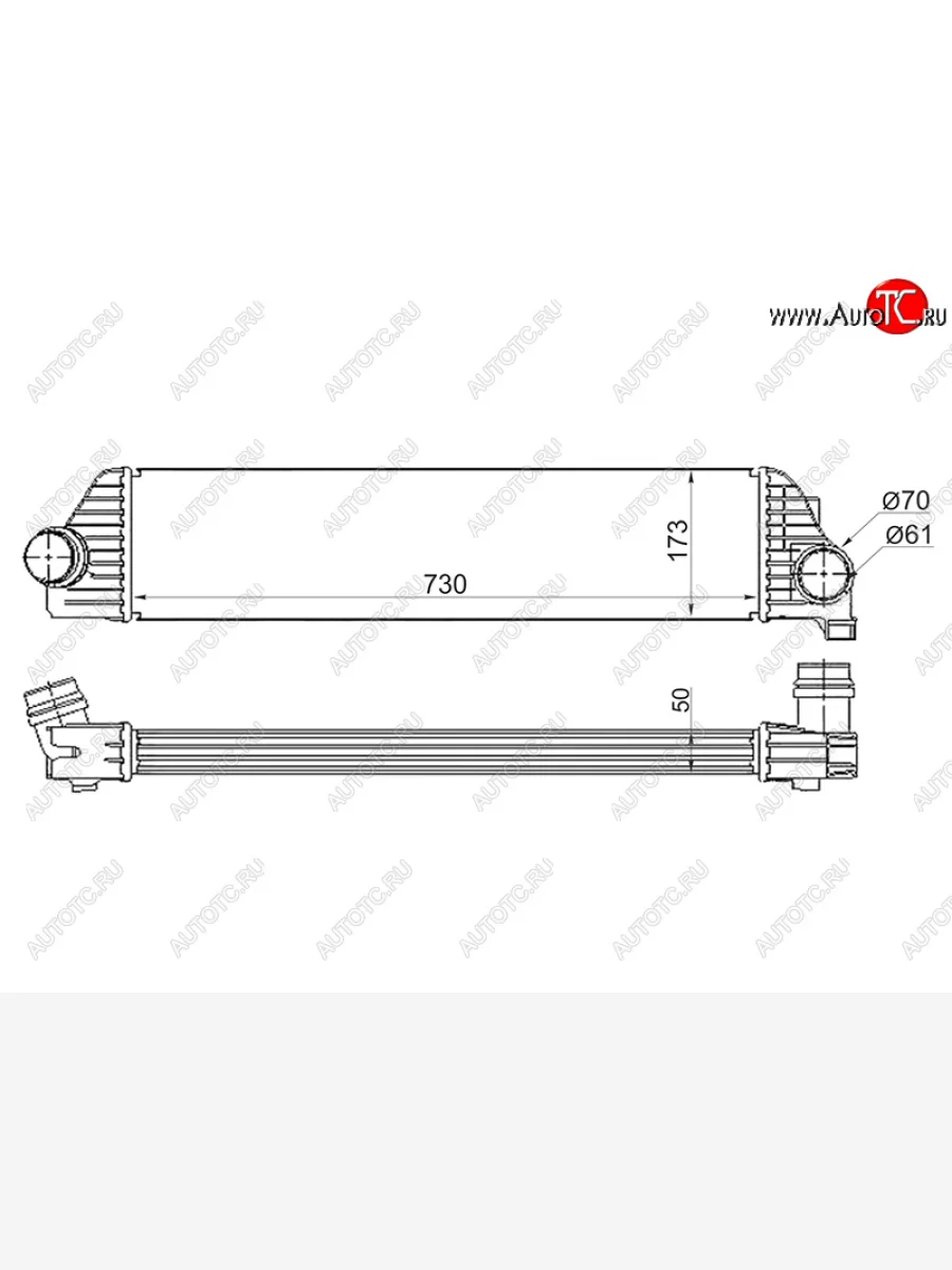 Интеркулер RENAULT MASTER OPEL MOVANONISSAN NV400 10- SAT ST-4420575  в Самаре Самарской области