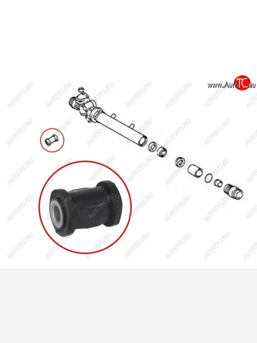 Втулка рулевой рейки Toyota Crown 95-07  Mark II (X100) 96-00  Lexus IS 98-05  Toyota Altezza 98- SAT ST-45516-30020B
