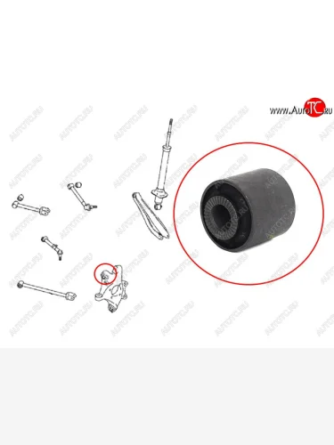 Сайлентблок Toyota Crown 03-12  Lexus GS 05-12  Toyota Crown Majesta 04-09  Mark X 04-09 SAT ST-48725-0N010
