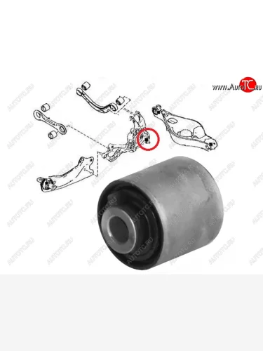 Сайлентблок Mazda 6 07-12  Subaru Forester 97-02  Impreza 92-00  Legacy 89-03  Outback 94-03  M SAT ST-GS1D-26-11XB-U