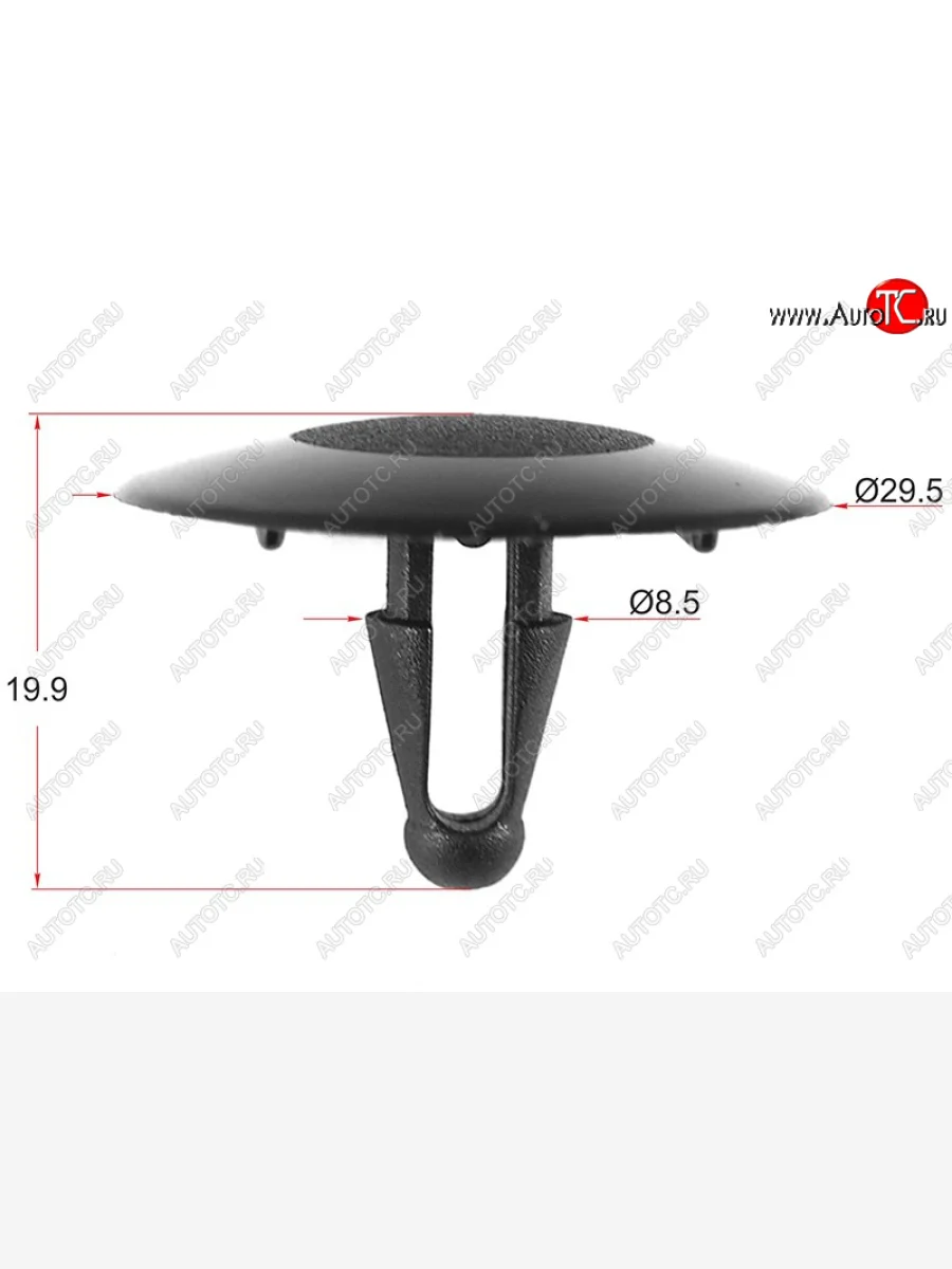 Клипса фиксатор TOYOTALEXUS (1 шт.) SAT ST-KJ-370  в Самаре Самарской области