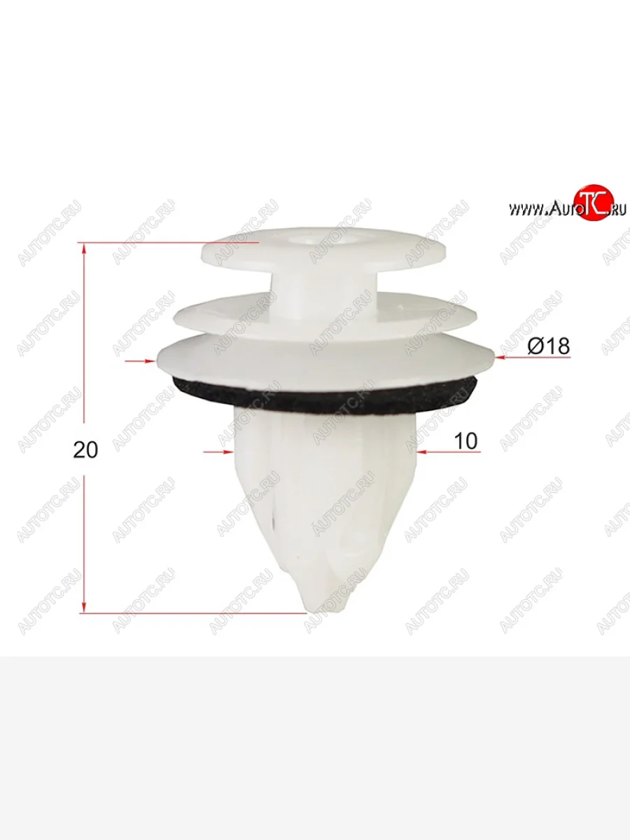 Клипса обшивки двери TOYOTALEXUS (1 шт.) SAT ST-M10484  в Воронеже Воронежской области