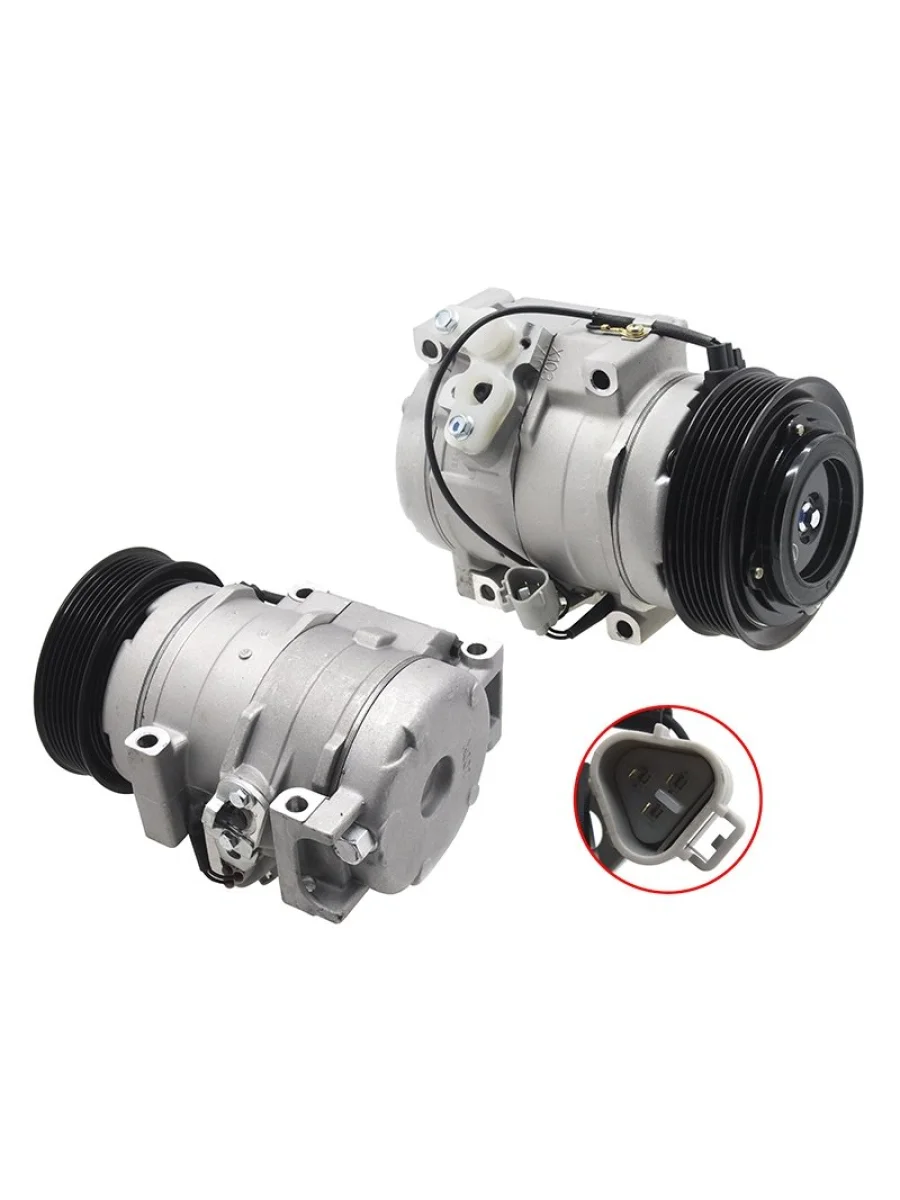 Компрессор кондиционера Toyota Land Cruiser Prado (J120) 02-09 SAT ST-TY91-396-C0  в Самаре Самарской области