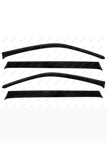 Дефлекторы окон HAVAL DARGO кроссовер 2022-, накладной  HAVAL DARGO Х 2022-  Хавал Дарго REIN reinwv1247