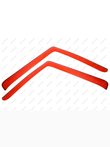 Дефлекторы окон DAF XG тягач 2022-, накладной,красный  Даф REIN reinwv1262