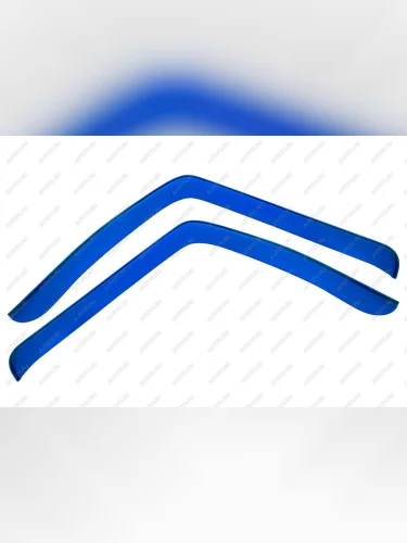 Дефлекторы окон DONGFENG GX тягач 2022-, накладной,синий  ДонгФенг REIN reinwv1266