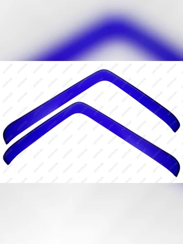 Дефлекторы окон SHACMAN X3000 грузовик, тягач 2020-, накладной, синий  Шакман Х3000 REIN reinwv1284