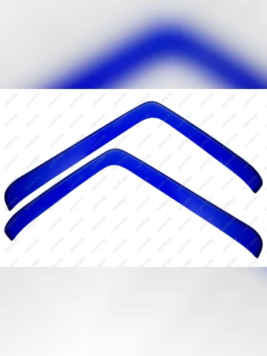 Дефлекторы окон SHACMAN X6000 грузовик, тягач 2022-, накладной, синий  Шакман Х6000 REIN reinwv1290
