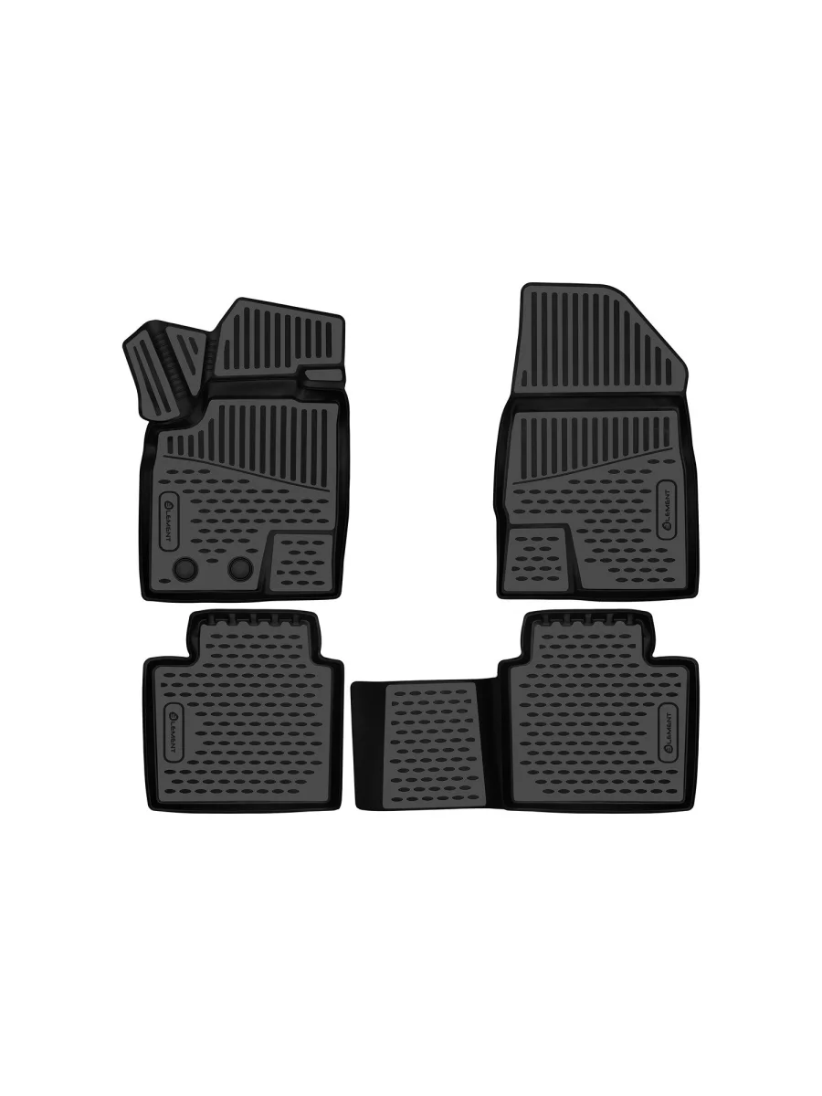 Коврики 3D в салон подходят для WEY Coffee 01 2021 - 4шт. (полиуретан)  Вей Кофе 01 Element element3da70107210k  в Керчи Республика Крым