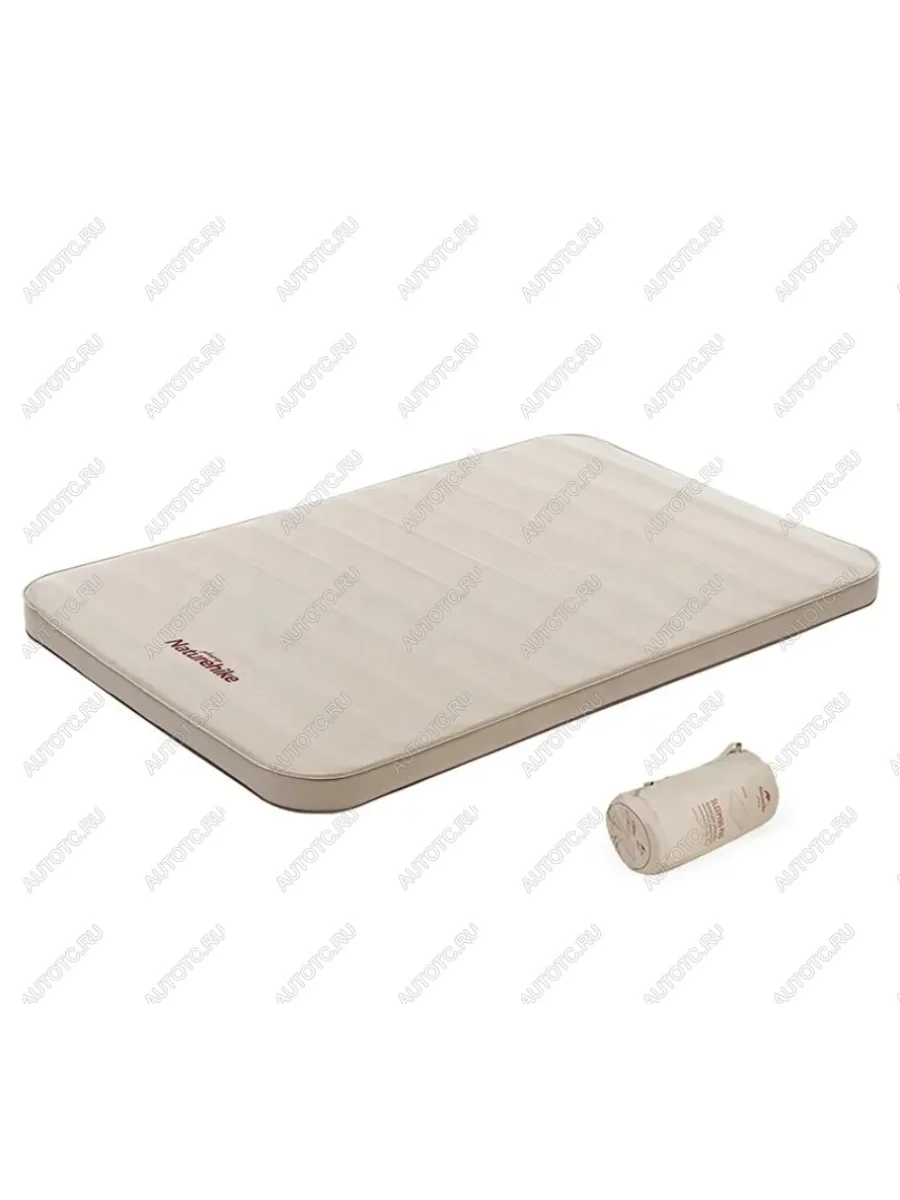 Коврик самонадувающийся Naturehike C10, двойной 200х132х10 cм, бежевый  nh20fcd08-c10dp  в Воронеже Воронежской области