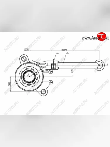 Выжимная муфта сцепления NISSANRENAULT 1,5D SAT ST-30620-6299R