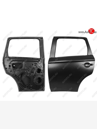 Дверь задняя Mitsubishi Outlander 12-15 (Слева) SAT ST-89-0004