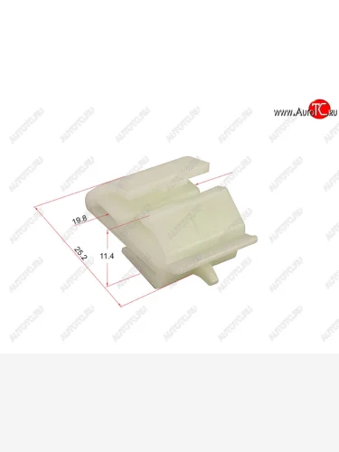 Клипса молдинга HONDA (1 шт.) SAT ST-M10588