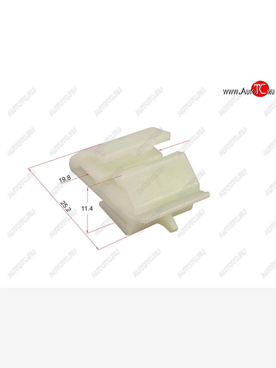 Клипса молдинга HONDA (1 шт.) SAT ST-M10588  в Самаре Самарской области