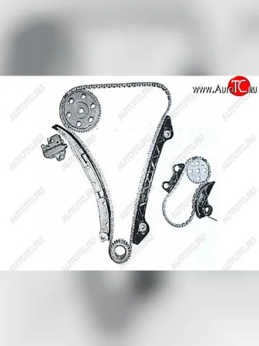 Комплект цепи ГРМ MAZDA L3 2,3 356ATENZAAXELAMPVTRIBUTE 02- SAT TK-MA133