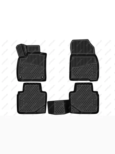 Коврики 3D в салон Element (черные) Honda Accord  11 CY (2023-2025) седан