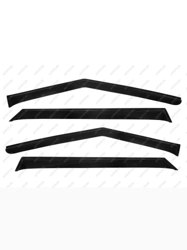 Дефлекторы окон JAECOO J7 кроссовер 2023-, накладной  Джаеку Джей 7 REIN reinwv1293