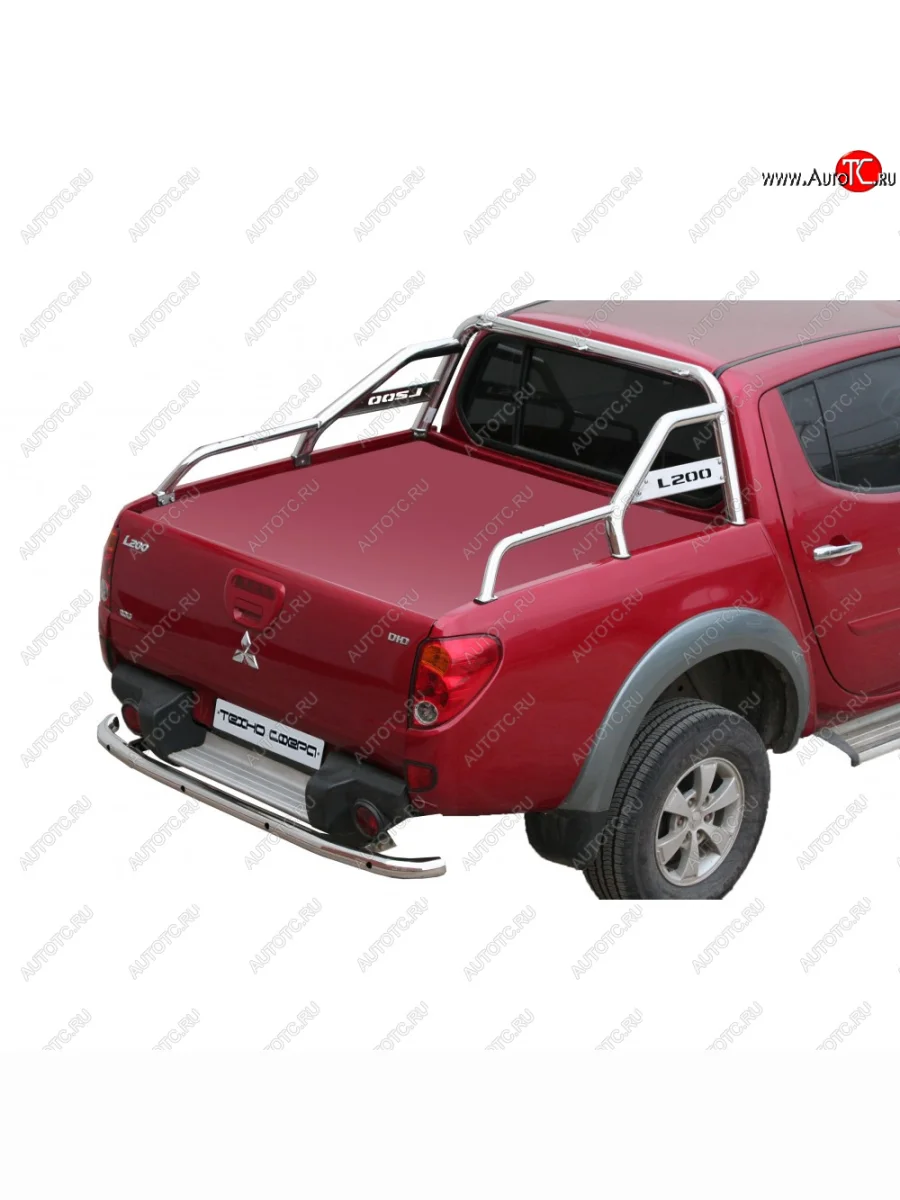 Дуга багажника с боковой поддержкой d63,5 MITSUBISHI L200 НЕРЖ.  0609 н  с доставкой в г. Керчь