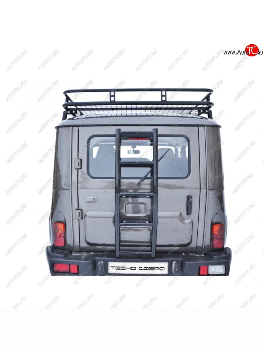 Лестница «Трофи» на заднюю дверцу   УАЗ HUNTER   0498  в Самаре Самарской области