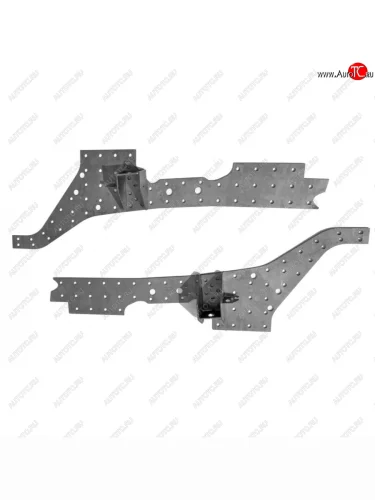 Комплект передних усилителей лонжеронов Нива, Урбан  0812