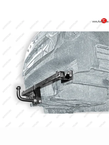 Тягово-сцепное устройство  (фаркоп)  со съёмным шаром ВЕСТА  3466