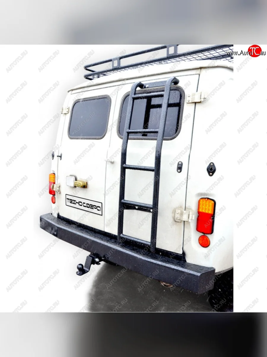 Лестница на заднюю 2-х створчатую дверь  УАЗ 452 Буханка  3490  В Кинешме Ивановской области