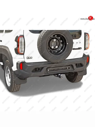 Тягово-сцепное устройство (фаркоп)  с доп. защитой заднего бампера,  NIVA Travel  3151