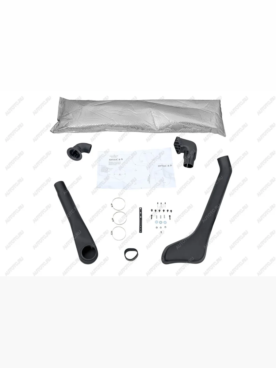 Шноркель для Nissan Patrol Y61 092004+ TD42, ZD30DDTI, TB48E (SNY61D)  sny61d-ch  в Самаре Самарской области