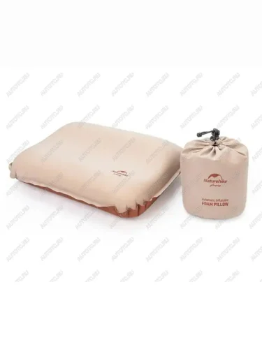 Подушка самонадувающаяся Naturehike 46x30x17см, бежевая  nh21zt001-ap