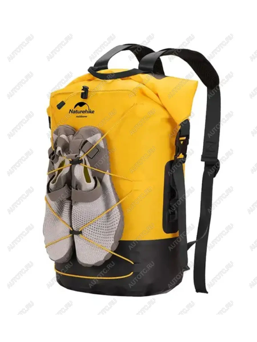 Рюкзак туристический Naturehike 40 л, ПВХ, желтый  nh21fsb04-y40l  в Самаре Самарской области