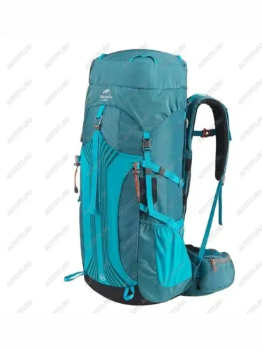 Рюкзак туристический Naturehike 55 л, голубой  nh16y020-q-bl