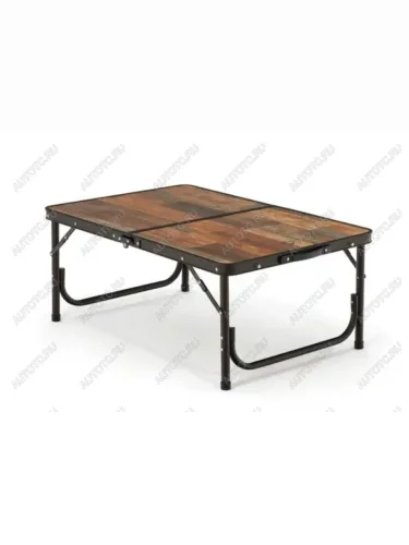 Стол туристический Naturehike складной, 90х60х37 см, с разборными ножками, темно-коричневый  nh20jj028-lwood