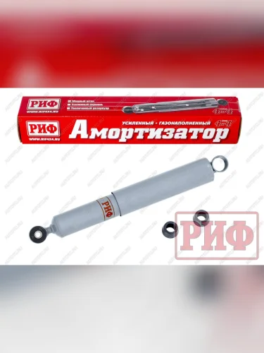 Амортизатор усиленный задний РИФ (газовый) Mitsubishi L200 3 K6T-K7T дорестайлинг (1996-2005)