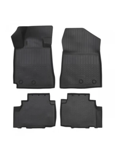 Коврики салонные Norplast Unidec (черные) Changan CS85 Coupe дорестайлинг (2018-2021)
